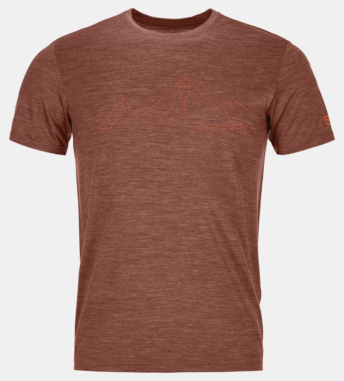 ORTOVOX 150 COOL MOUNTAIN FACE TS M clayorangeblend New