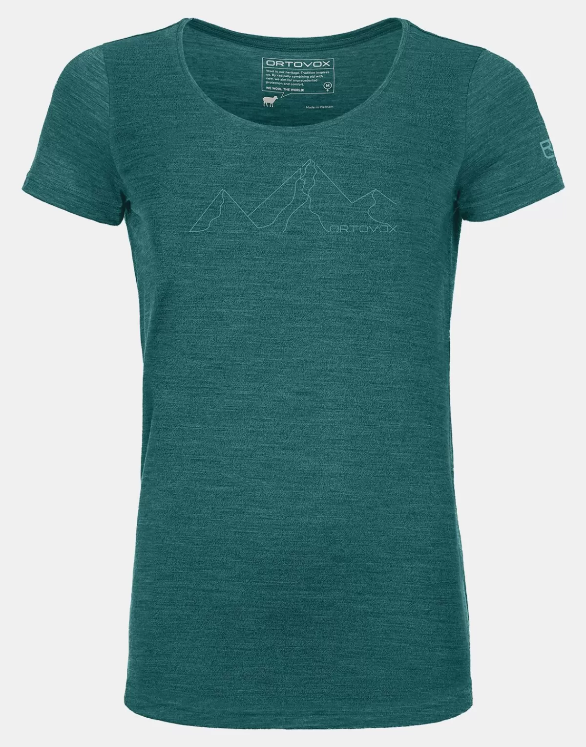 ORTOVOX 150 COOL MOUNTAIN FACE TS W pacificgreenblend Cheap