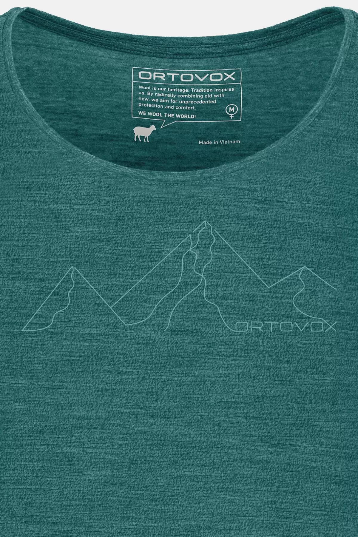 ORTOVOX 150 COOL MOUNTAIN FACE TS W pacificgreenblend Cheap