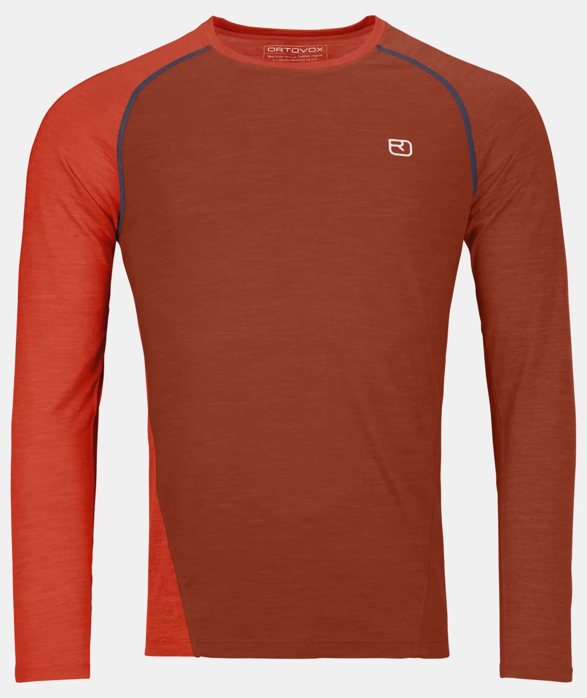 ORTOVOX 120 COOL TEC FAST UPWARD LONGSLEEVE M clayorange Cheap