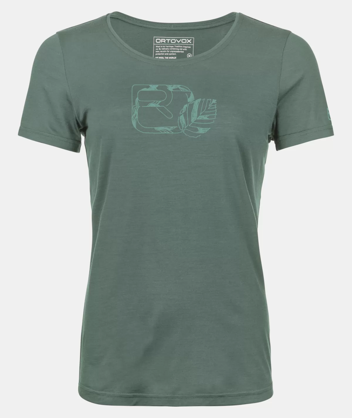 ORTOVOX 120 COOL TEC LEAF LOGO TS W arcticgrey Clearance