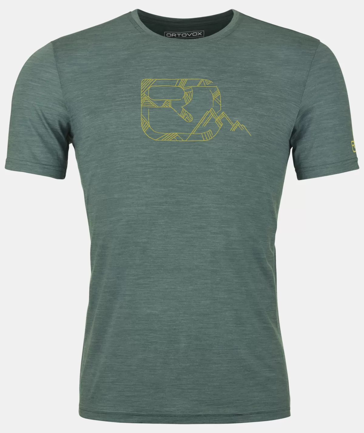 ORTOVOX 120 COOL TEC MTN LOGO TS M darkpacificblend Store