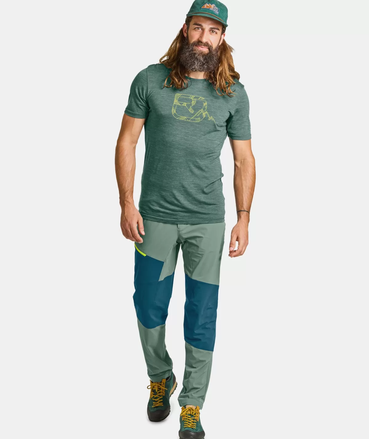 ORTOVOX 120 COOL TEC MTN LOGO TS M clayorangeblend Best