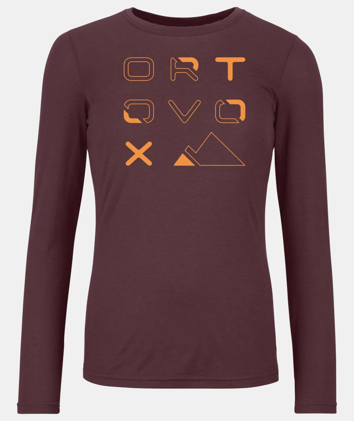 ORTOVOX 185 MERINO BRAND OUTLINE LS W winetasting Cheap