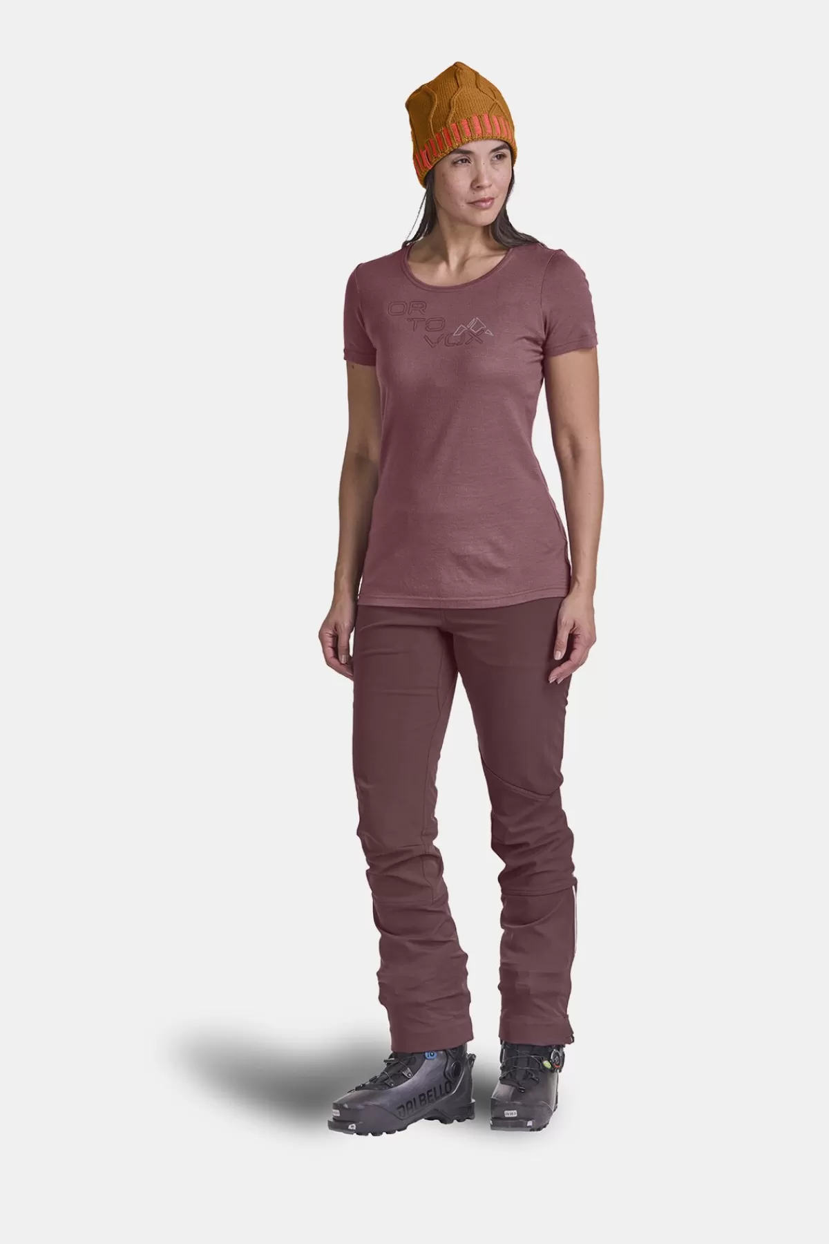 ORTOVOX 185 MERINO TANGRAM LOGO TS W icewaterfall Online
