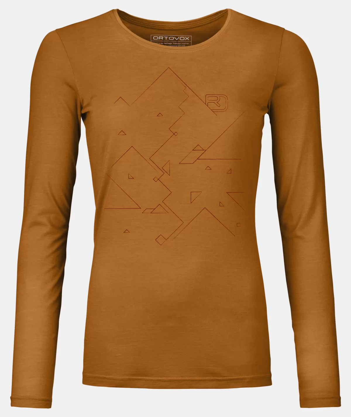 ORTOVOX 185 MERINO TANGRAM LS W slyfox Hot