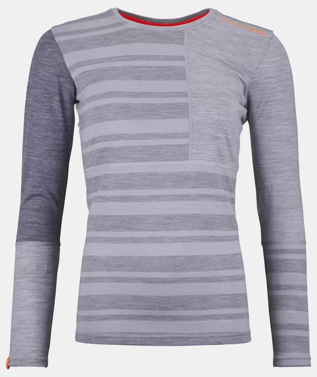 ORTOVOX 185 ROCK'N'WOOL LONG SLEEVE W greyblend Hot