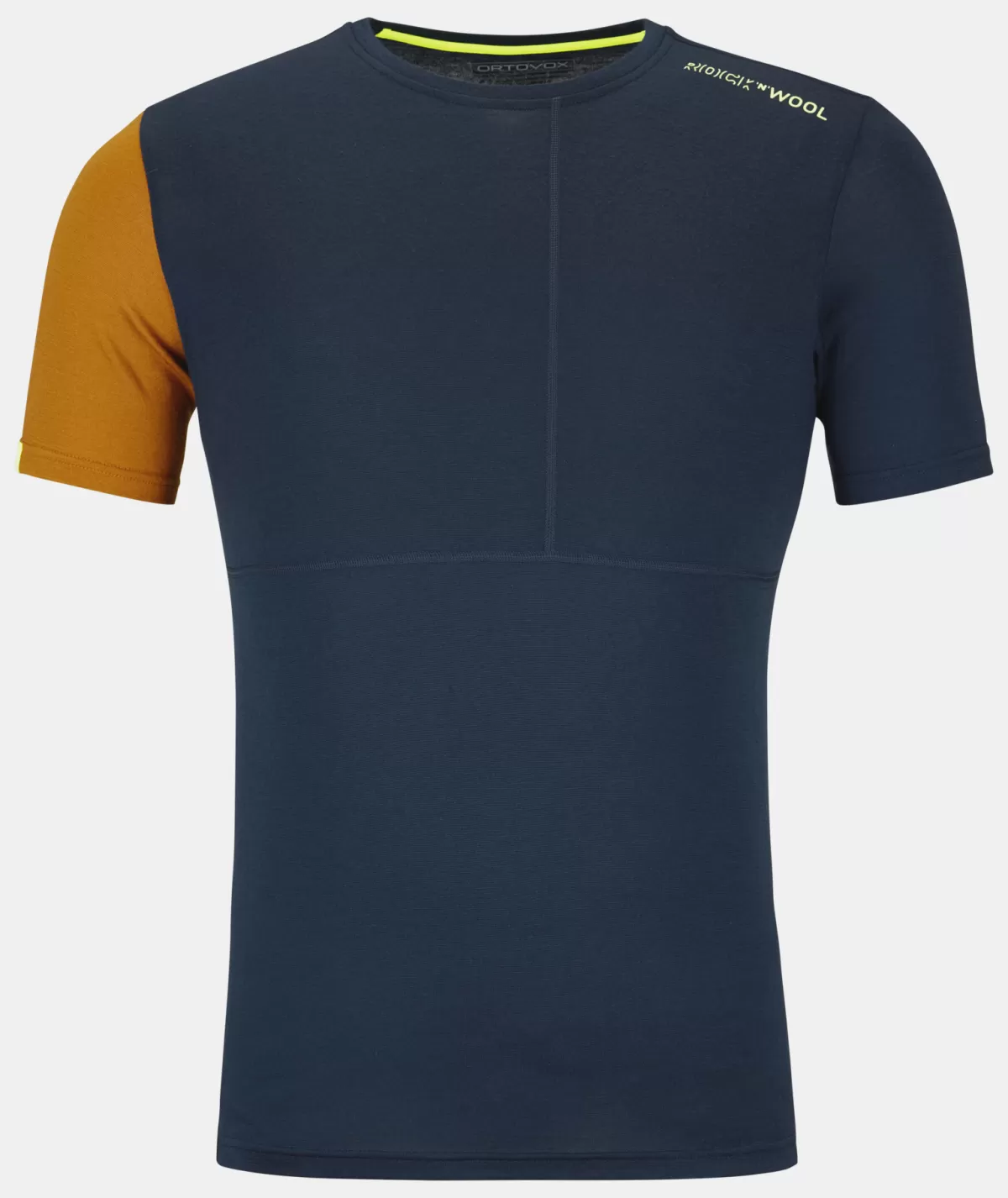 ORTOVOX 185 ROCK’N’WOOL SHORT SLEEVE M deepocean Discount