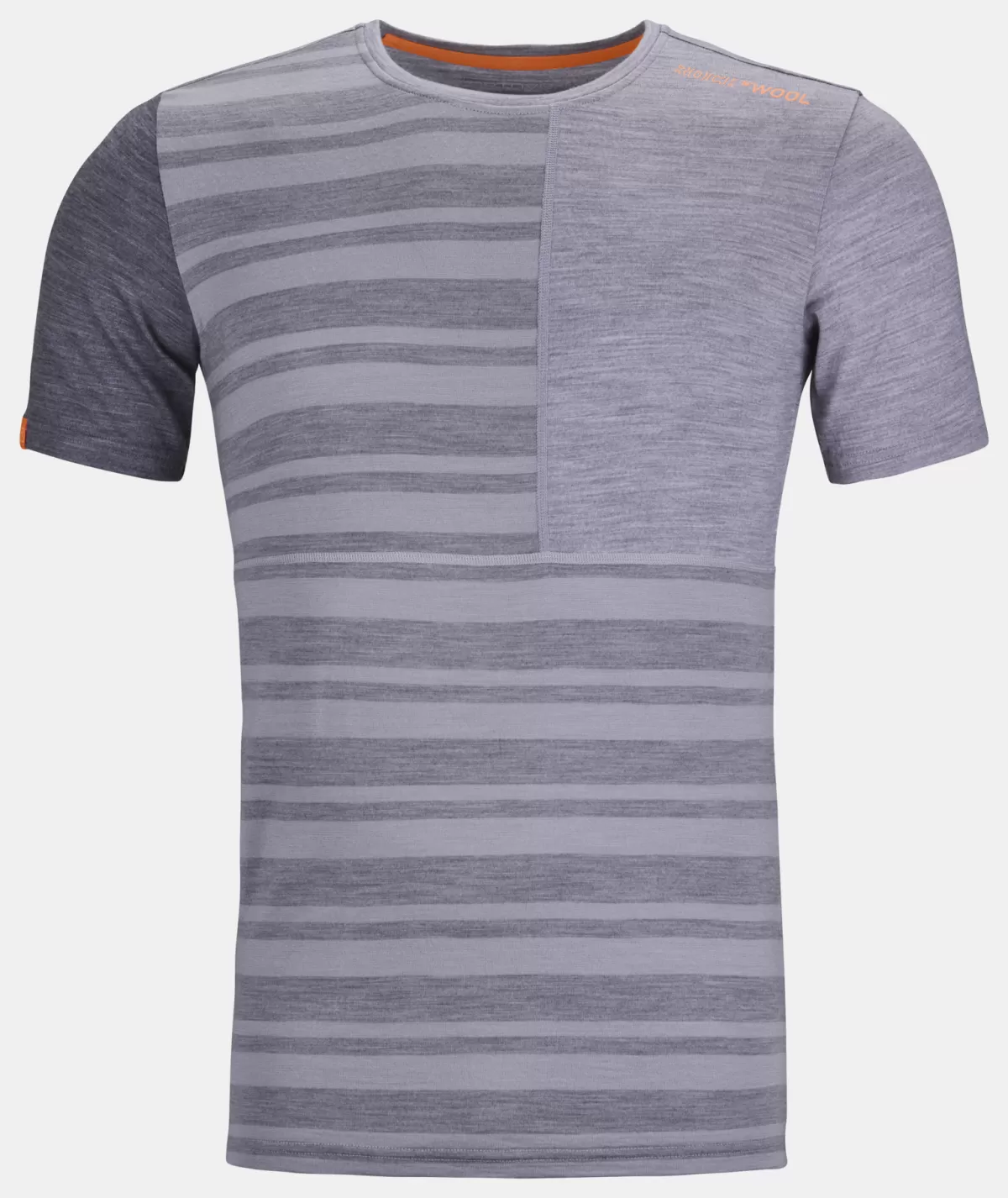 ORTOVOX 185 ROCK’N’WOOL SHORT SLEEVE M greyblend Fashion