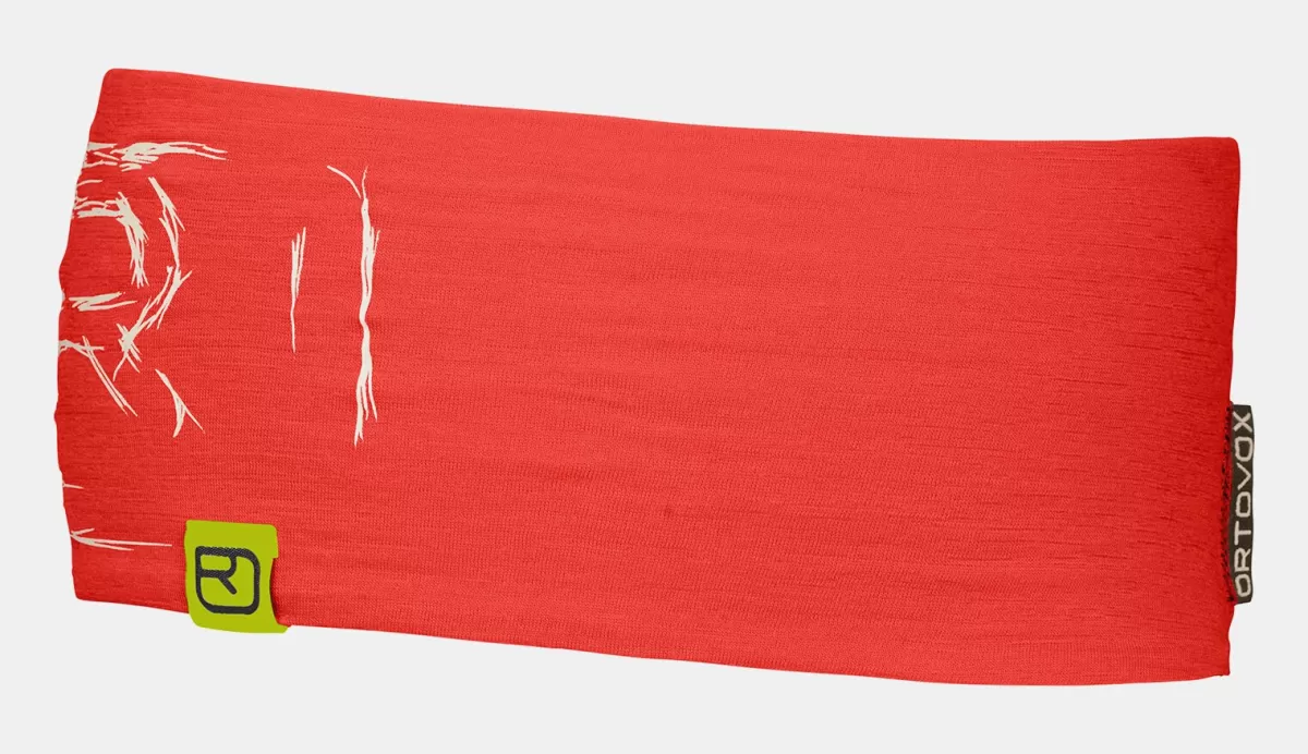 ORTOVOX 120 TEC LOGO HEADBAND coral Clearance