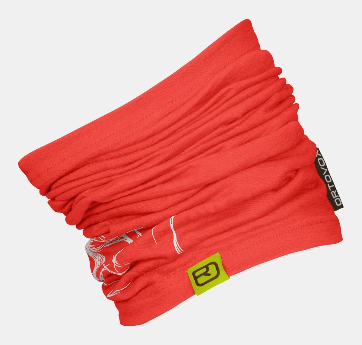 ORTOVOX 120 TEC LOGO NECKWARMER coral Fashion
