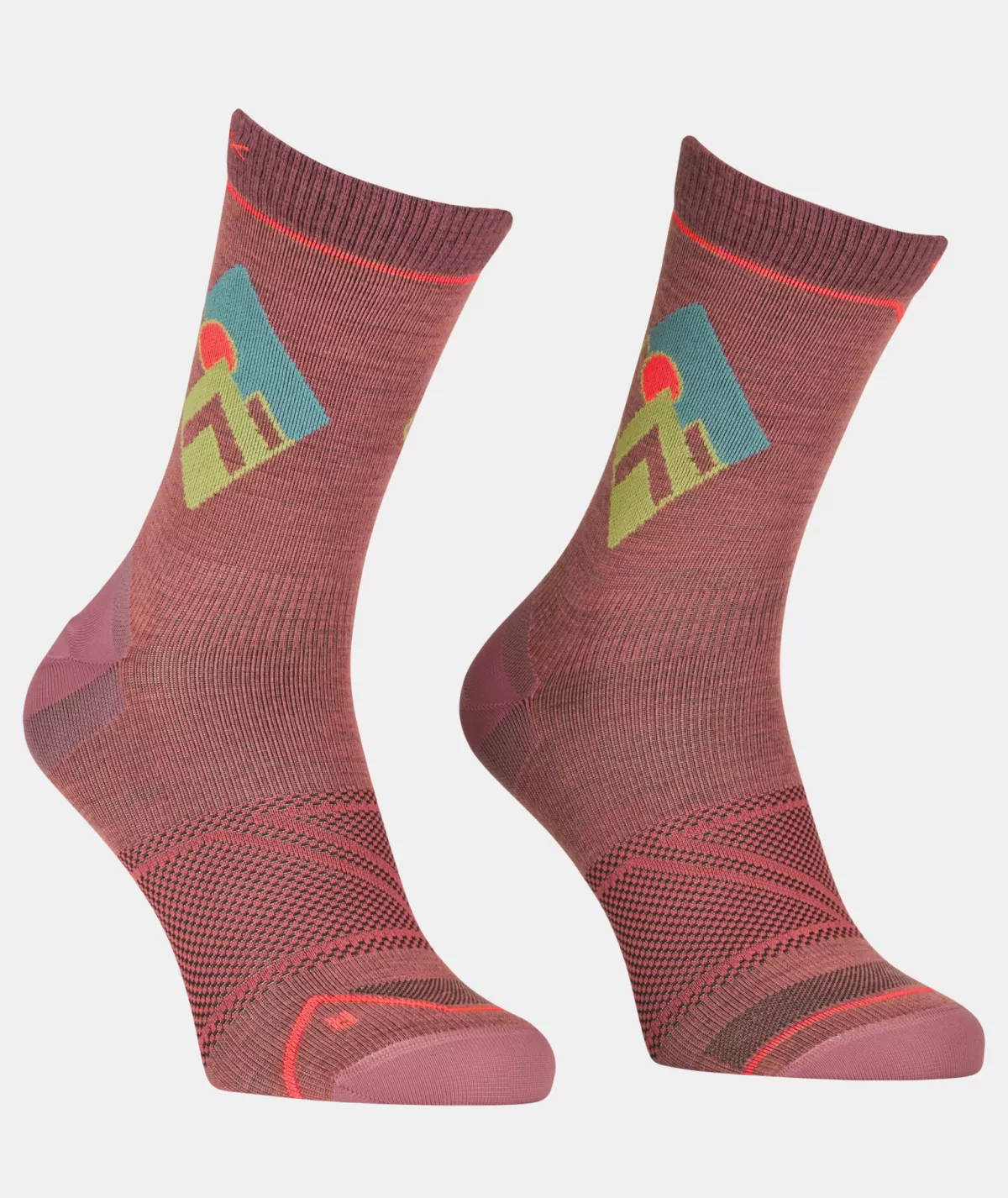 ORTOVOX ALPINE LIGHT COMP MID SOCKS W wildrose Hot
