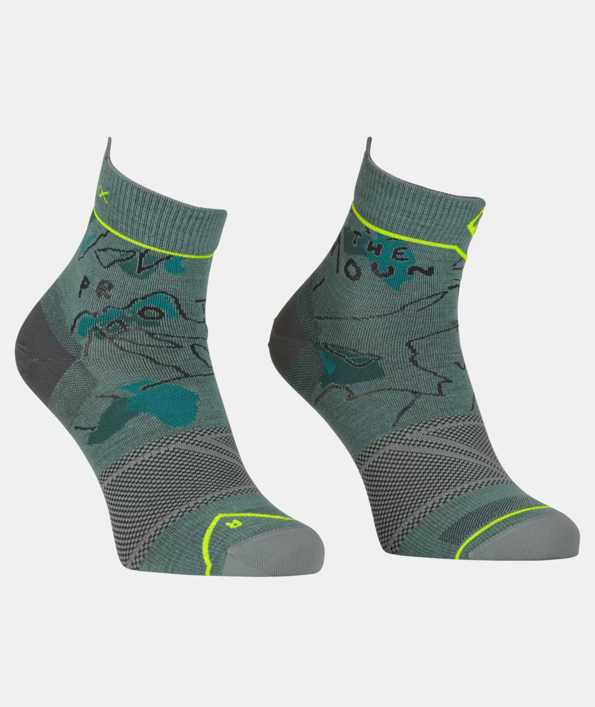 ORTOVOX ALPINE LIGHT QUARTER SOCKS M arcticgrey Discount