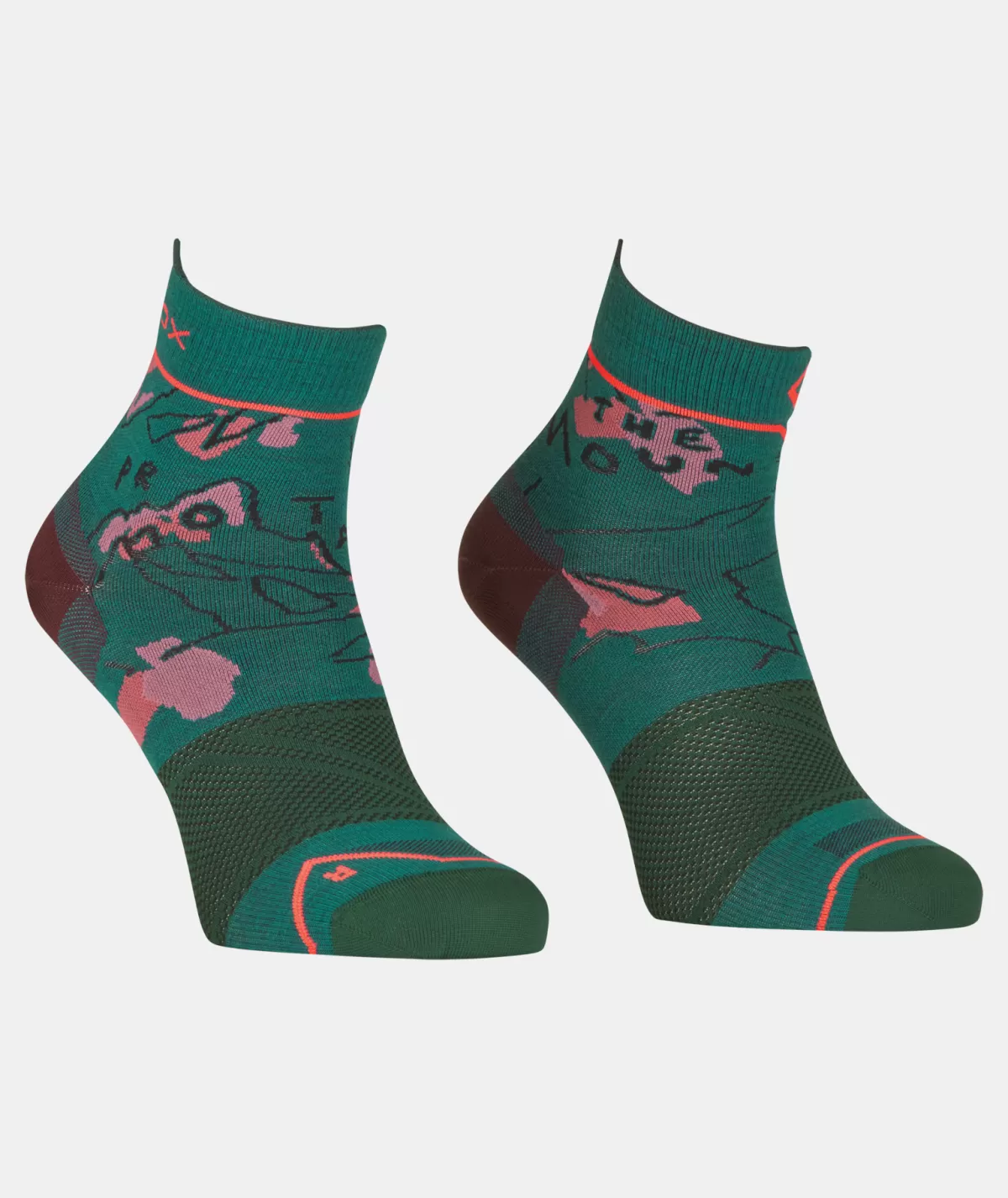 ORTOVOX ALPINE LIGHT QUARTER SOCKS W pacificgreen Online
