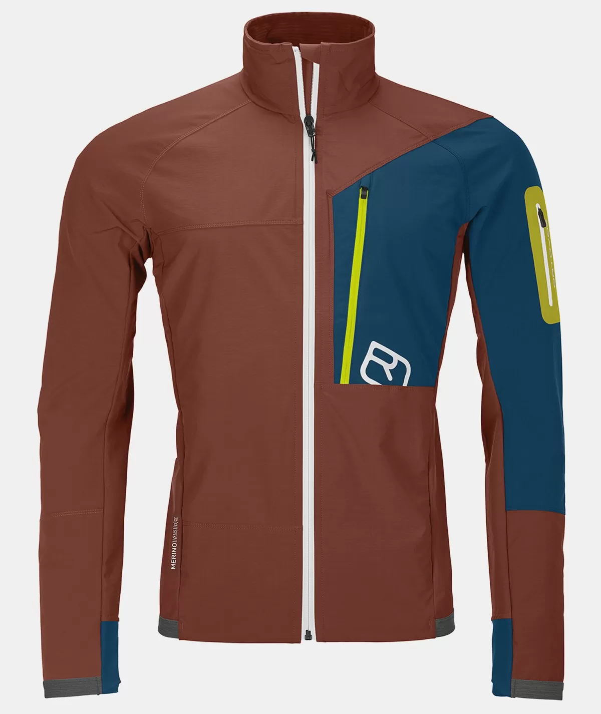 ORTOVOX BERRINO JACKET M clayorange Cheap