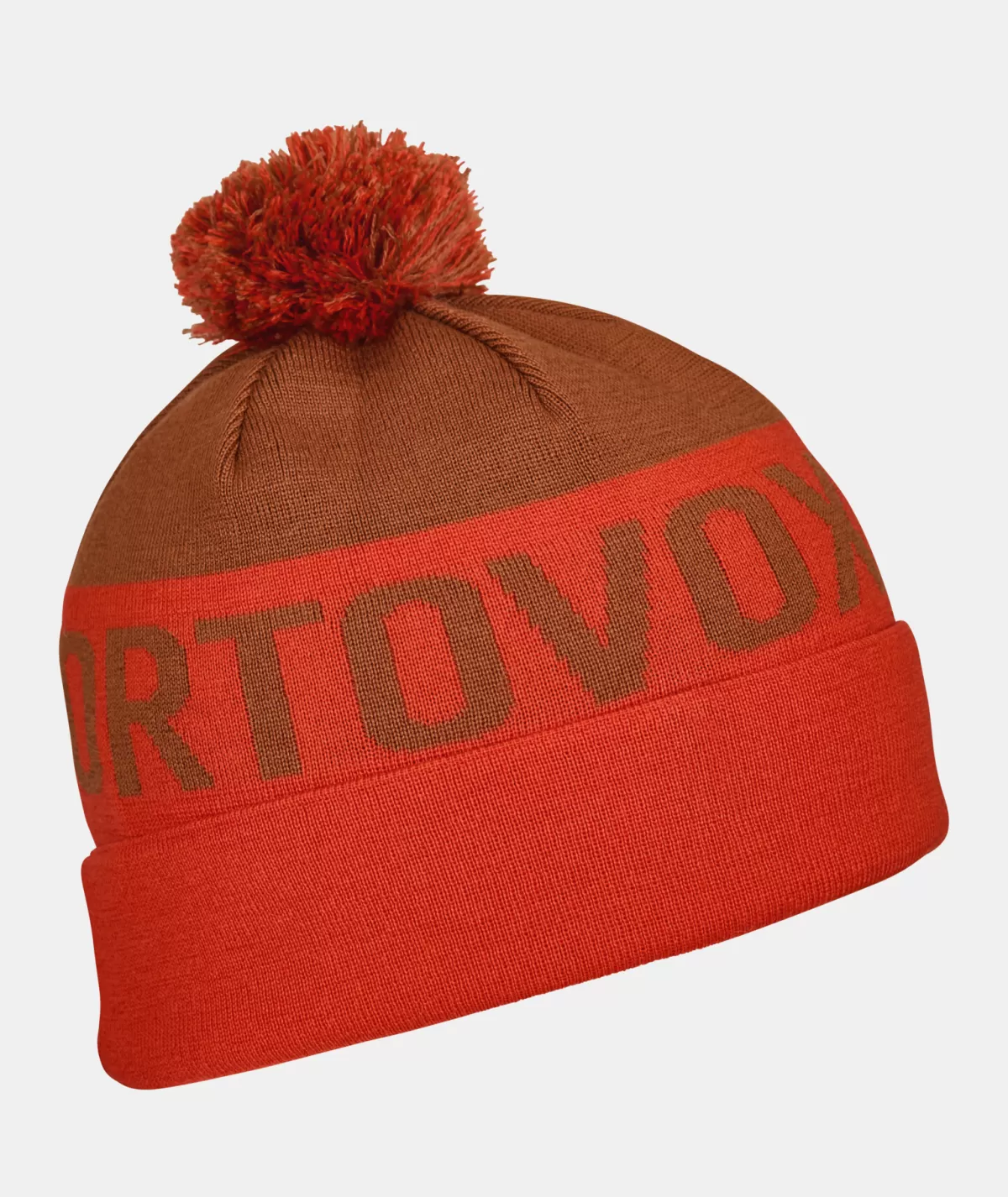 ORTOVOX BOBBLE KNIT BEANIE hotorange Discount