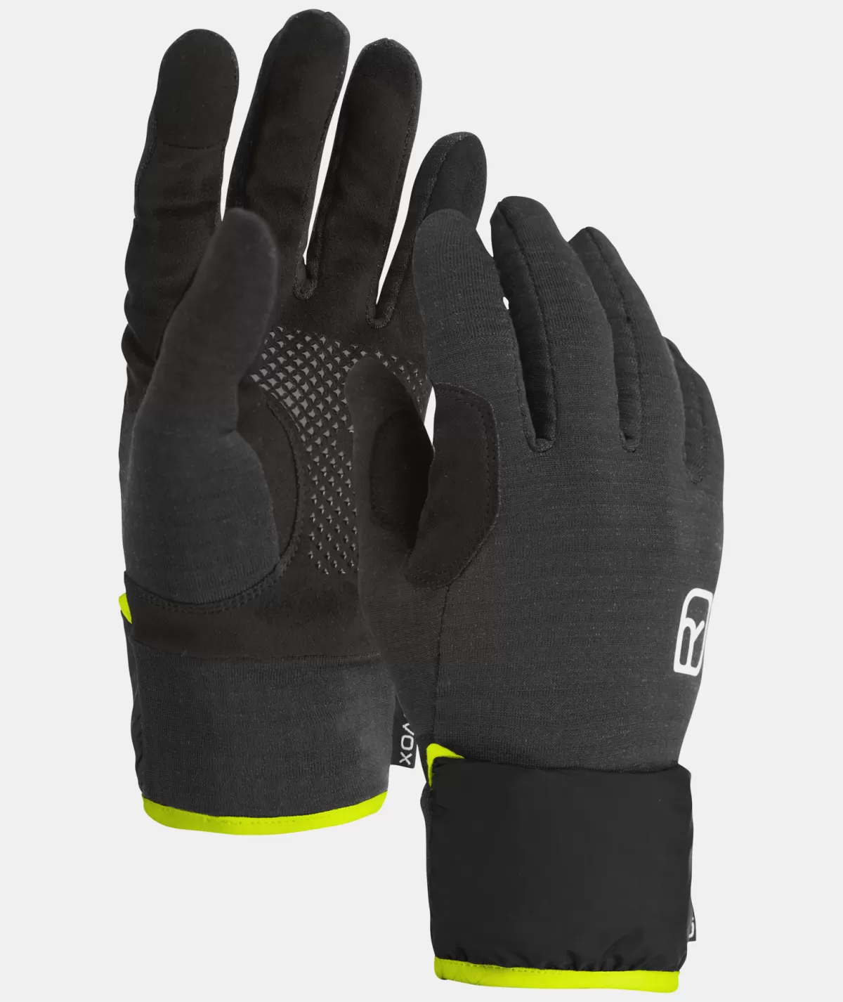 ORTOVOX FLEECE GRID COVER GLOVE M blackraven Store