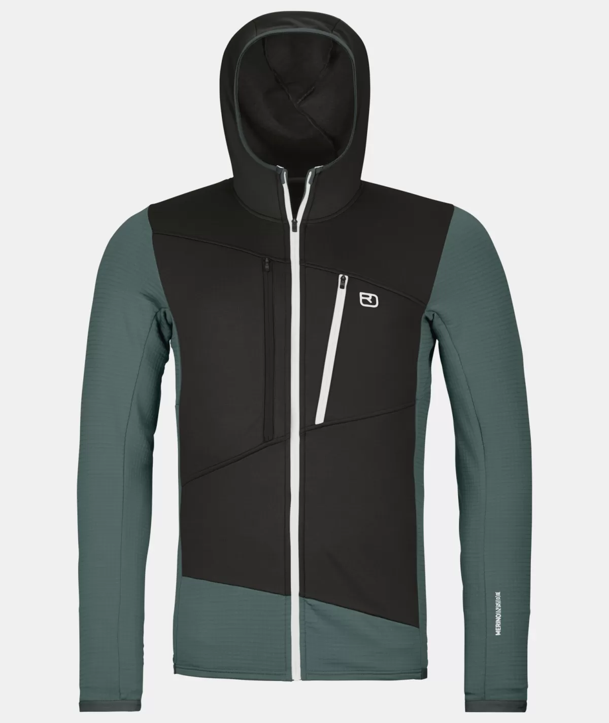 ORTOVOX FLEECE GRID HOODY M darkarcticgrey Discount