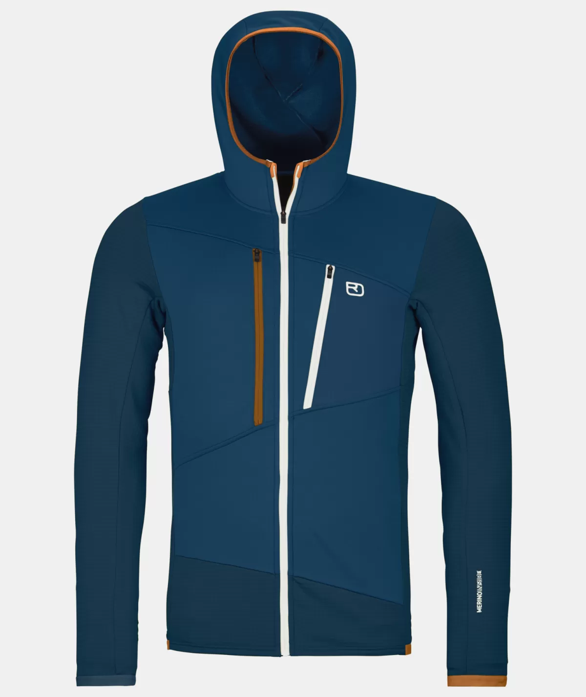 ORTOVOX FLEECE GRID HOODY M deepocean Hot