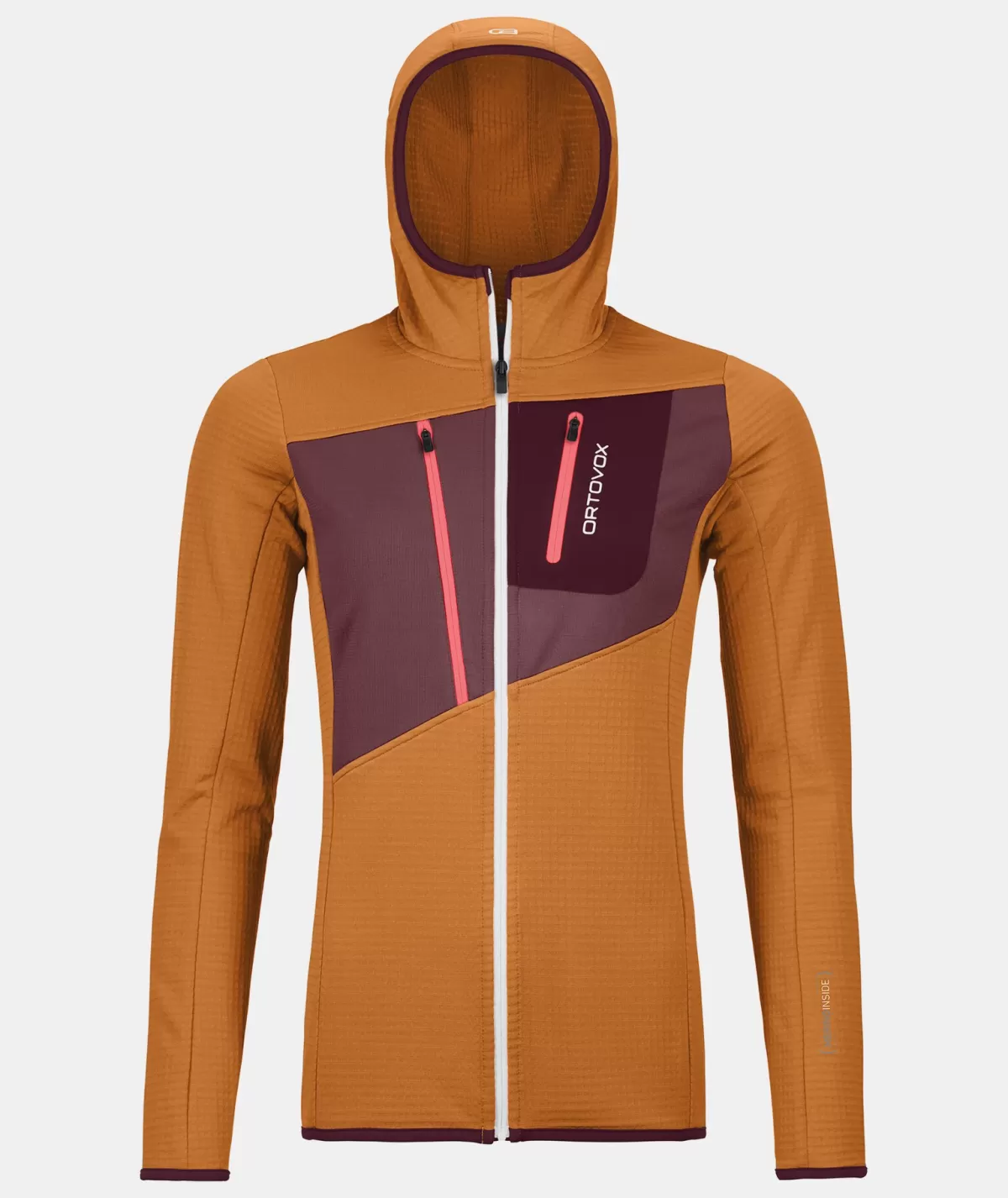 ORTOVOX FLEECE GRID HOODY W slyfox Flash Sale