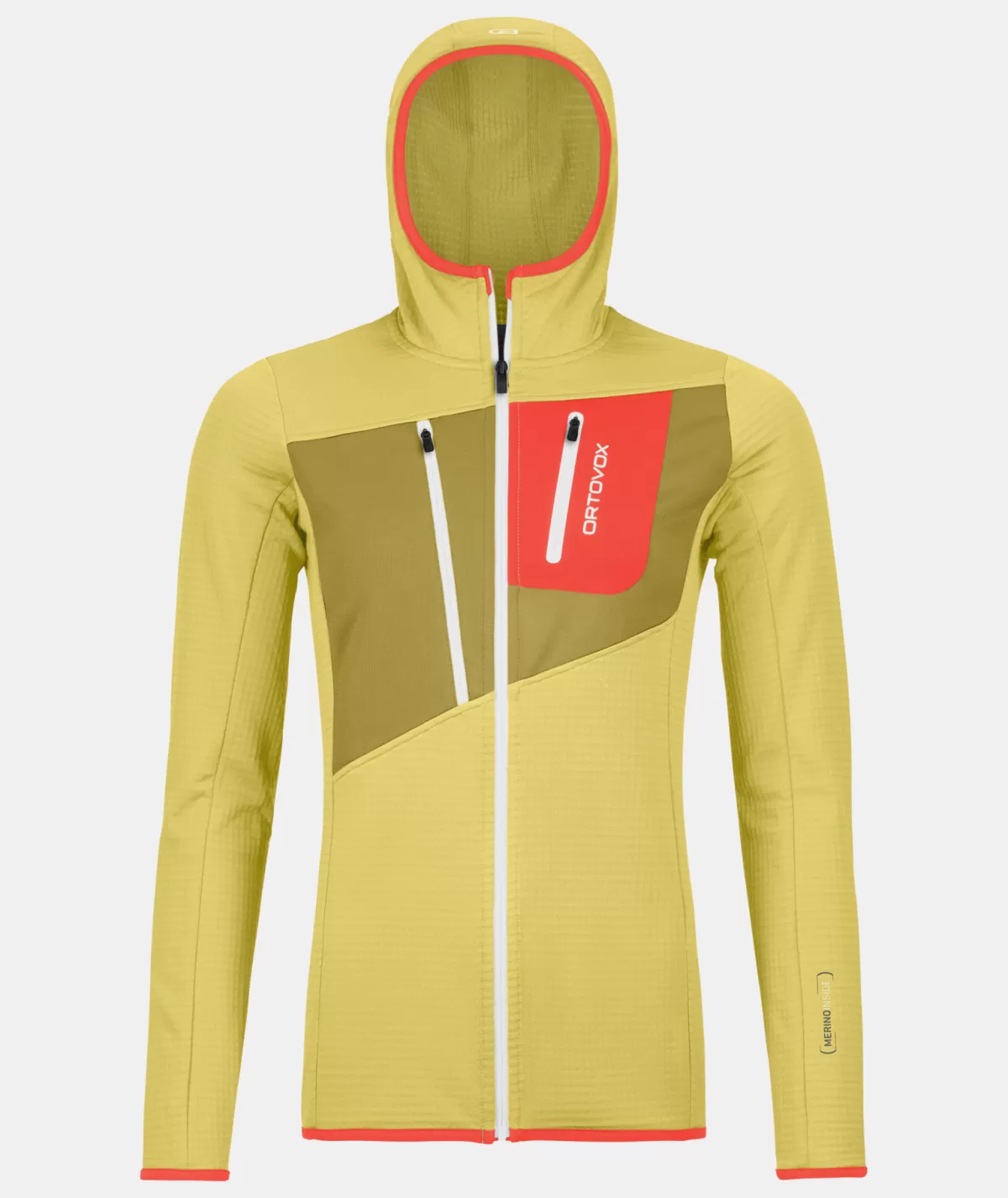 ORTOVOX FLEECE GRID HOODY W wabisabi New