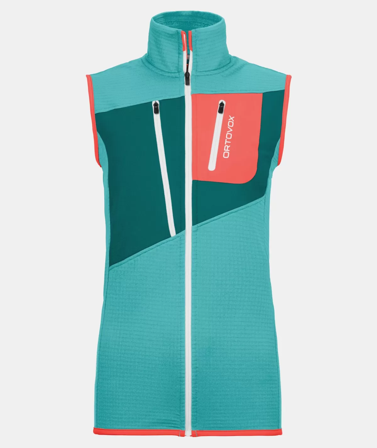 ORTOVOX FLEECE GRID VEST W icewaterfall Shop