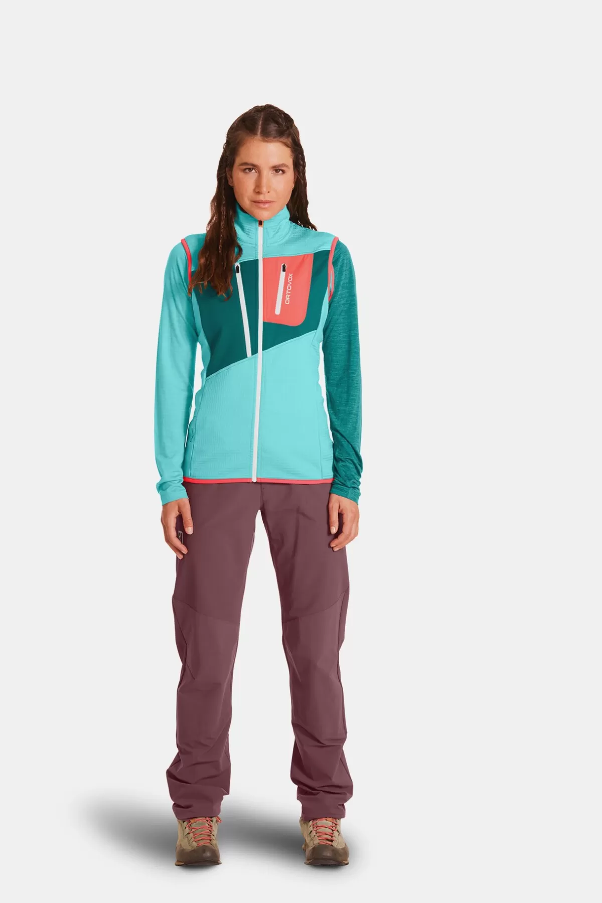 ORTOVOX FLEECE GRID VEST W mountainrose Flash Sale