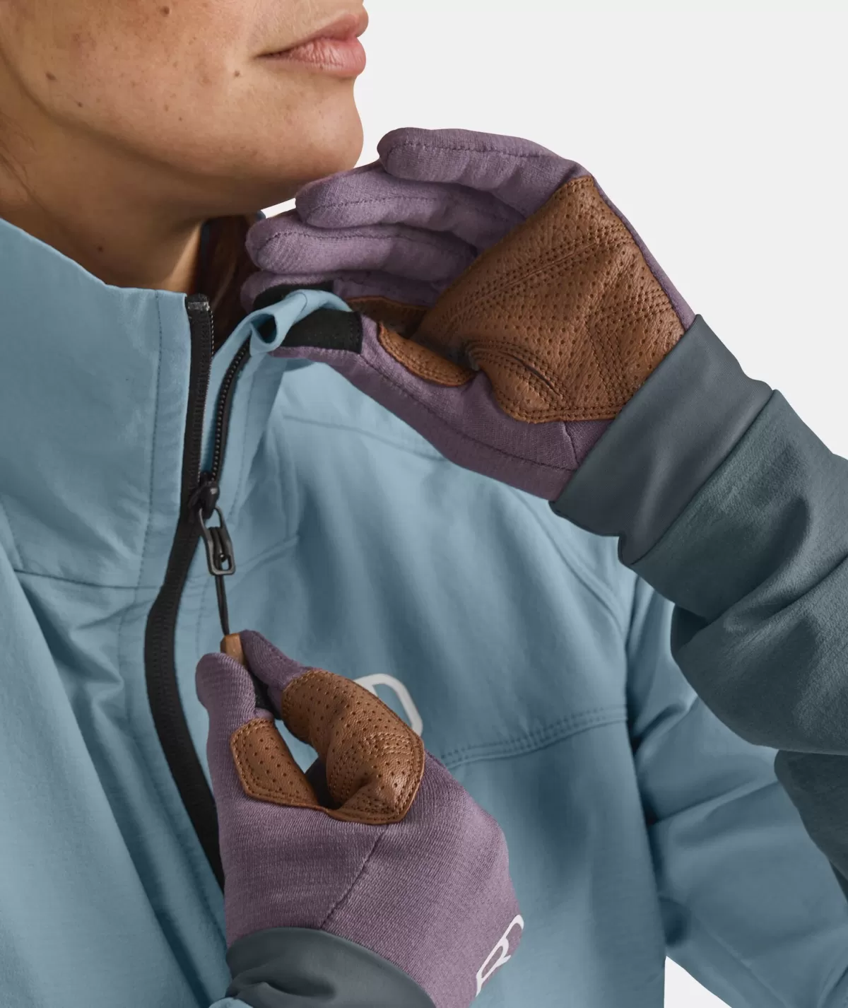 ORTOVOX FLEECE LIGHT GLOVE W mountainblue Store