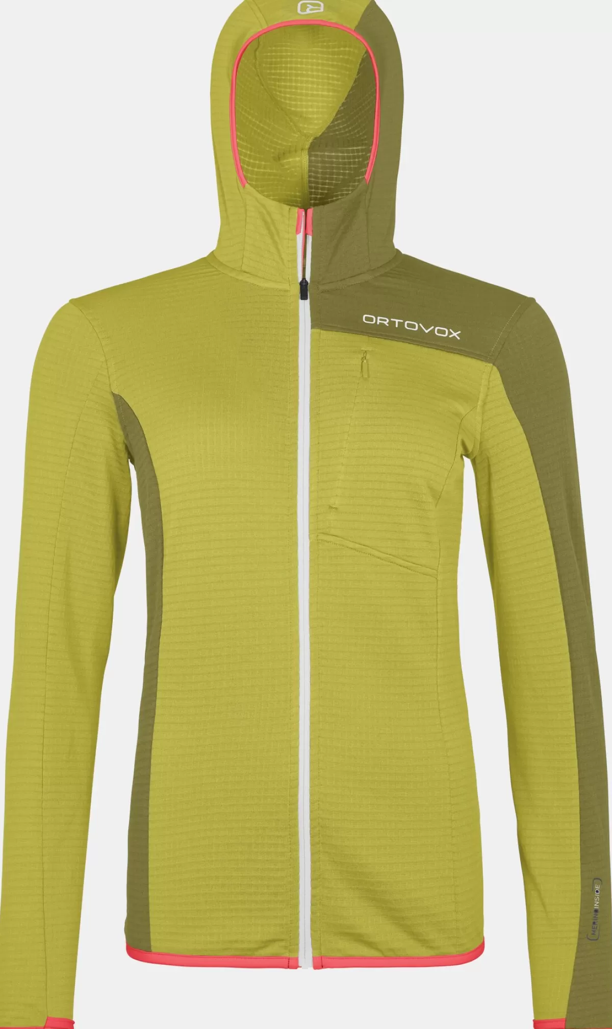 ORTOVOX FLEECE LIGHT GRID HOODED JKT W dirtydaisy Clearance