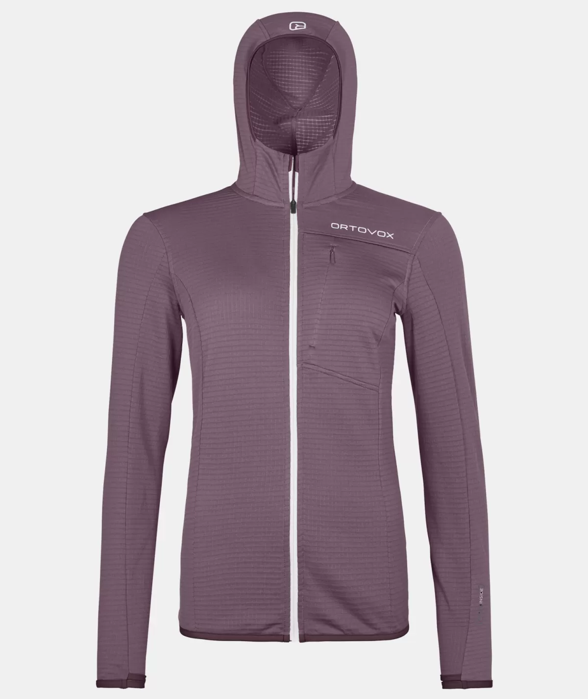 ORTOVOX FLEECE LIGHT GRID HOODED JKT W wildberry Fashion