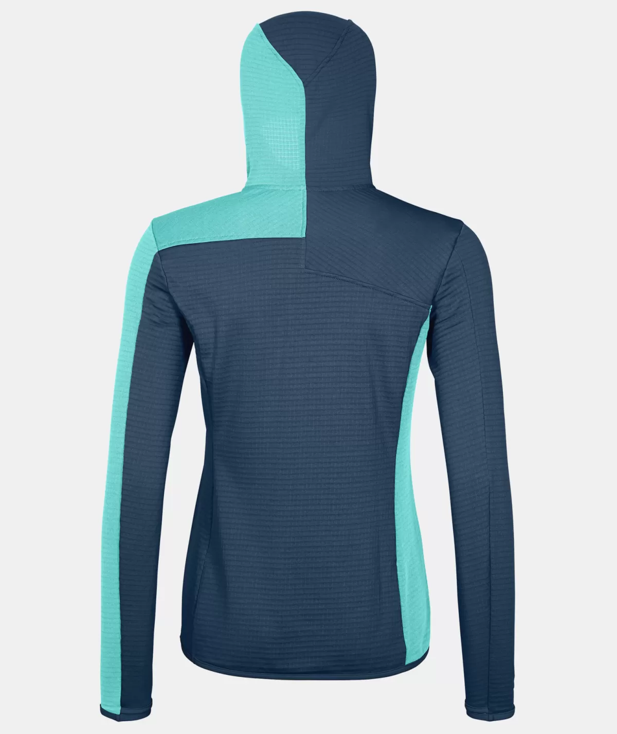ORTOVOX FLEECE LIGHT GRID HOODED JKT W deepocean Clearance