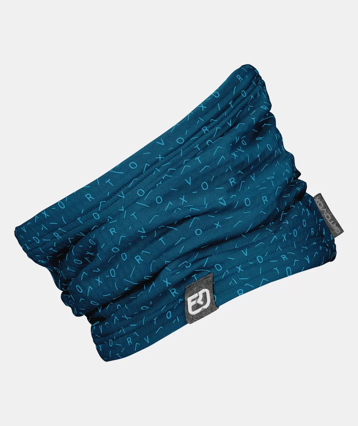 ORTOVOX FLEECE LIGHT GRID NECKWARMER petrolblue Clearance