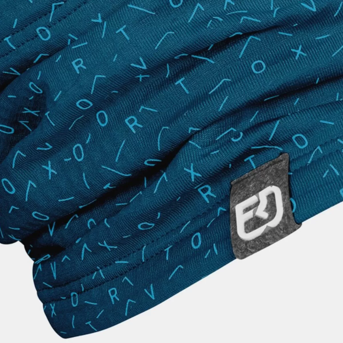 ORTOVOX FLEECE LIGHT GRID NECKWARMER petrolblue Clearance