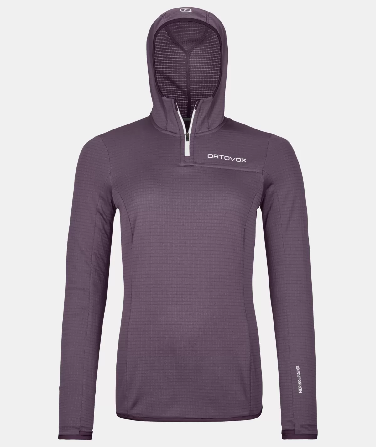 ORTOVOX FLEECE LIGHT GRID ZN HOODY W wildberry Discount