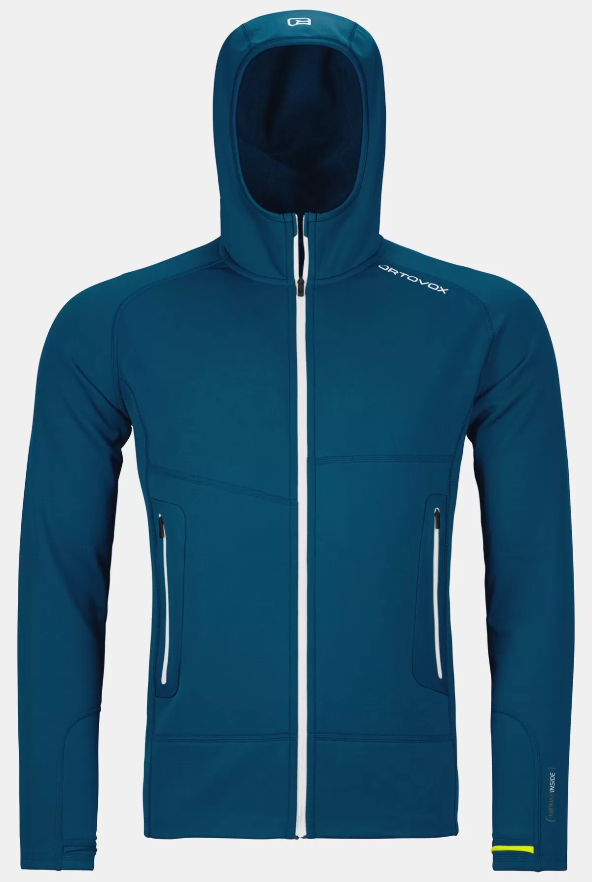 ORTOVOX FLEECE LIGHT HOODY M petrolblue Cheap