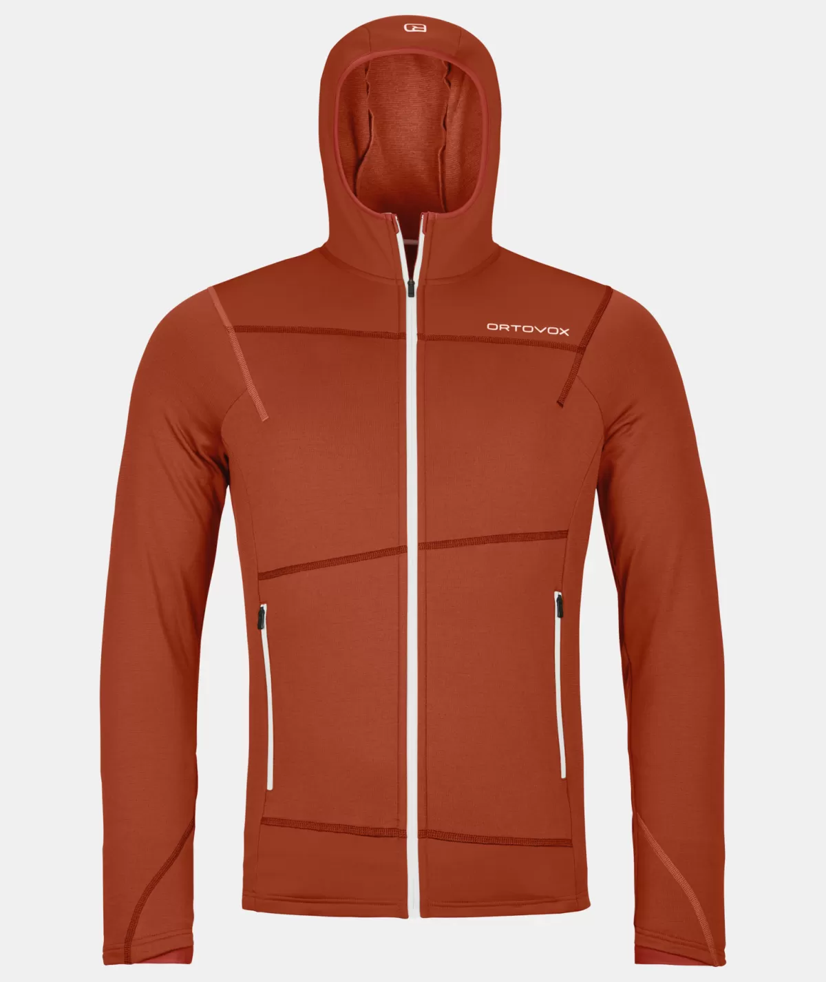 ORTOVOX FLEECE LIGHT HOODY M clayorange New
