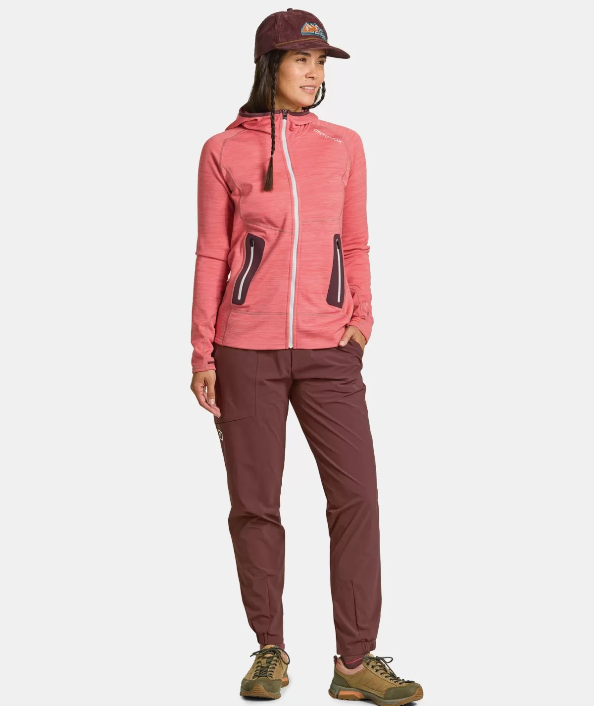 ORTOVOX FLEECE LIGHT HOODY W wildroseblend Fashion