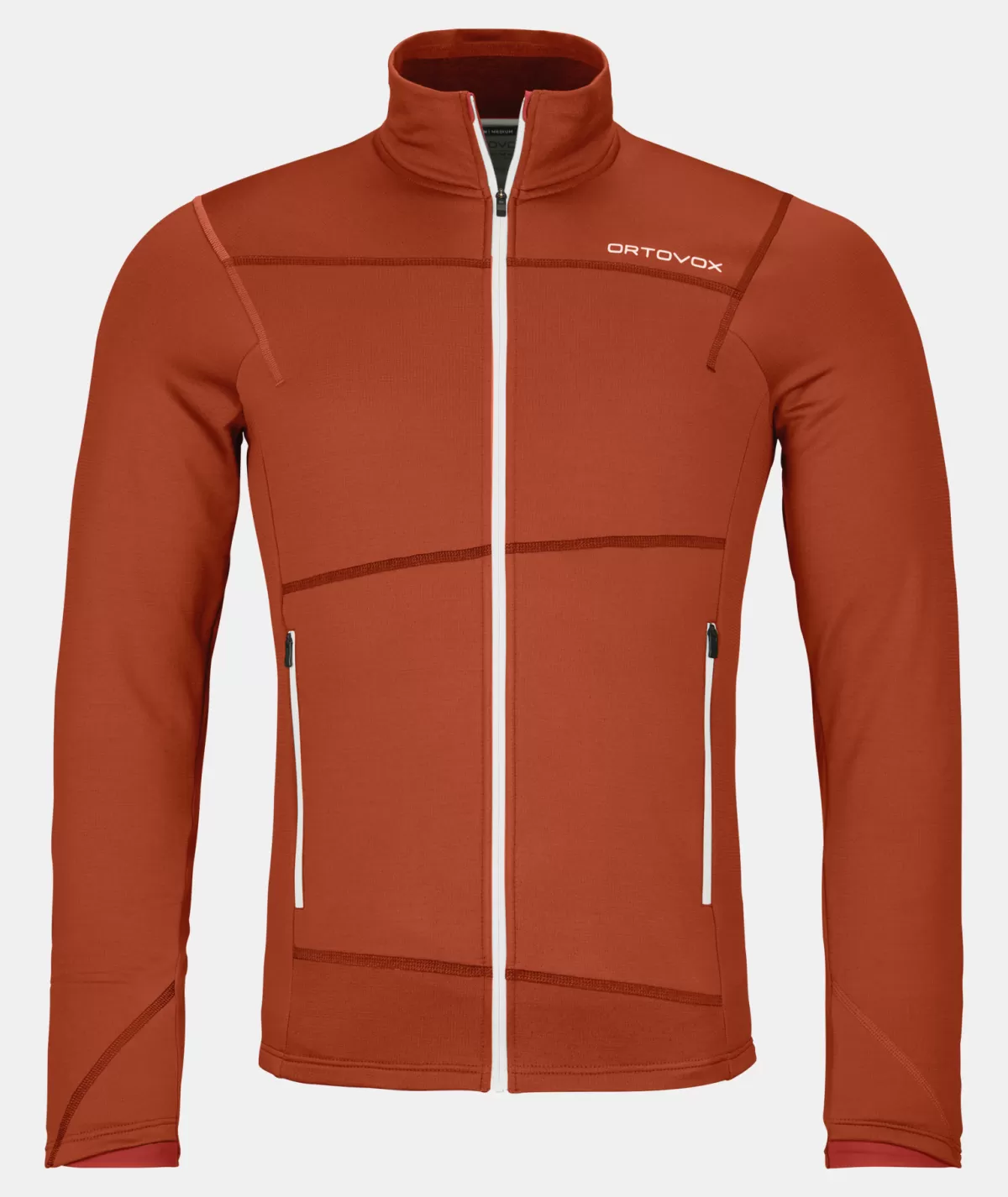 ORTOVOX FLEECE LIGHT JACKET M clayorange Outlet