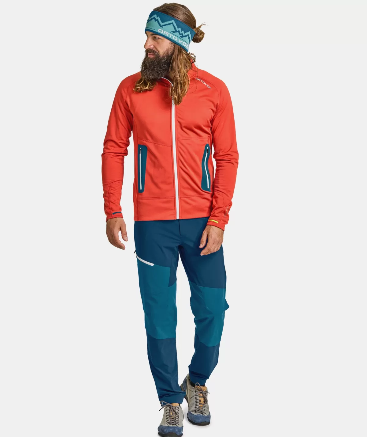 ORTOVOX FLEECE LIGHT JACKET M petrolblueblend Cheap