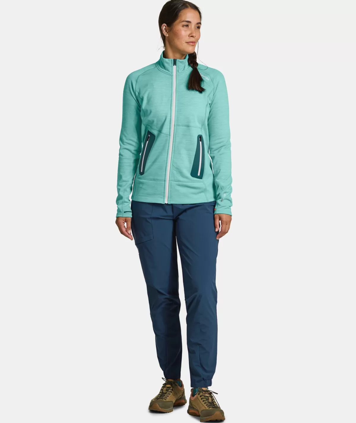 ORTOVOX FLEECE LIGHT JACKET W icewaterfallblend Hot
