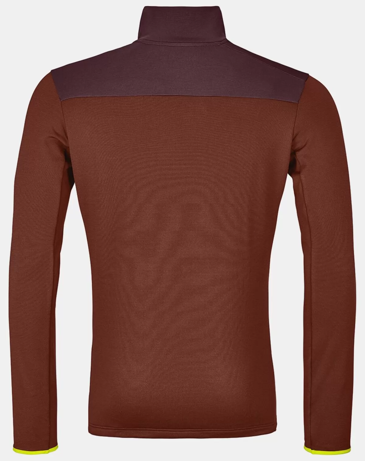 ORTOVOX FLEECE LIGHT ZIP NECK M clayorange New
