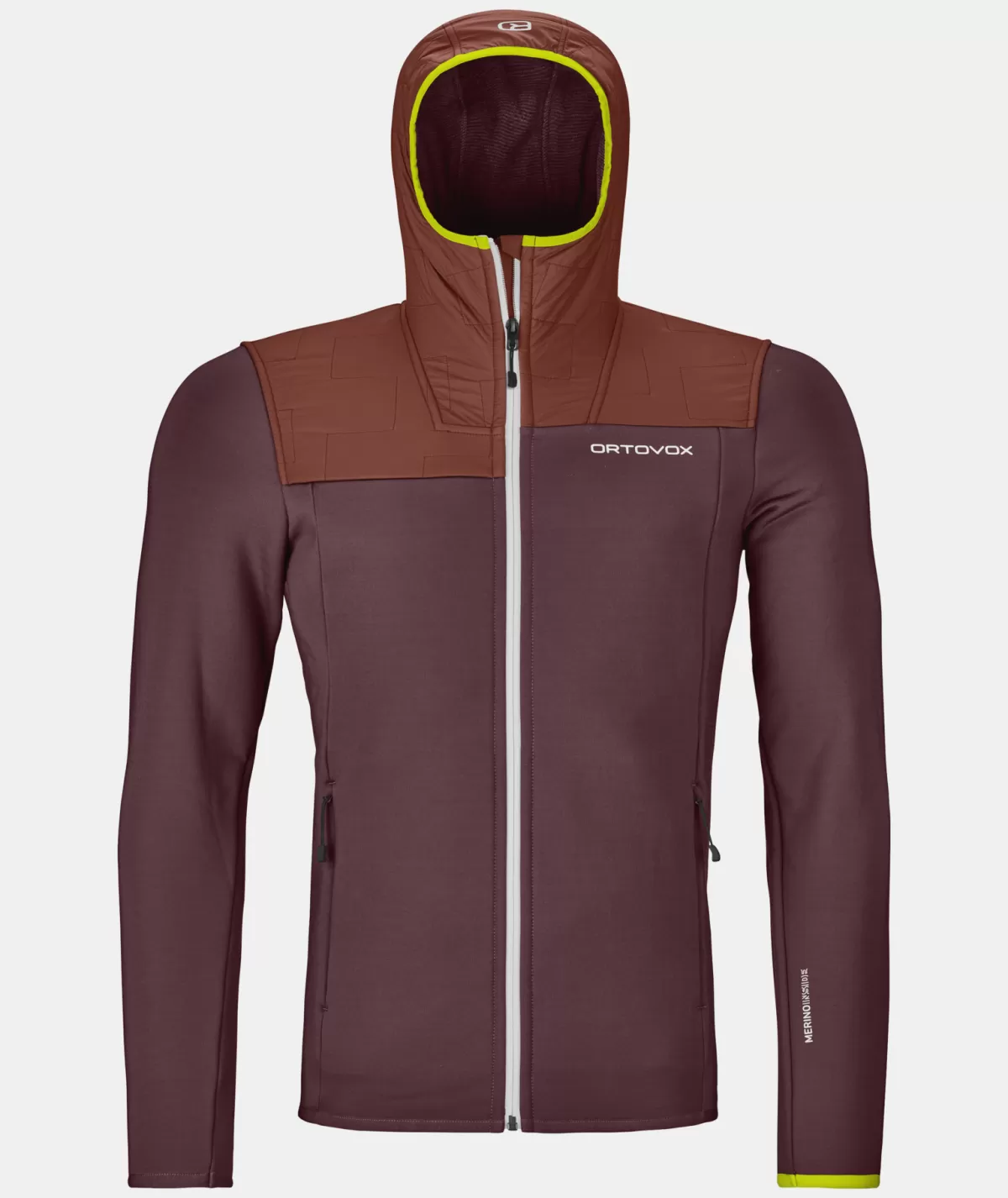 ORTOVOX FLEECE PLUS HOODY M winetasting Cheap