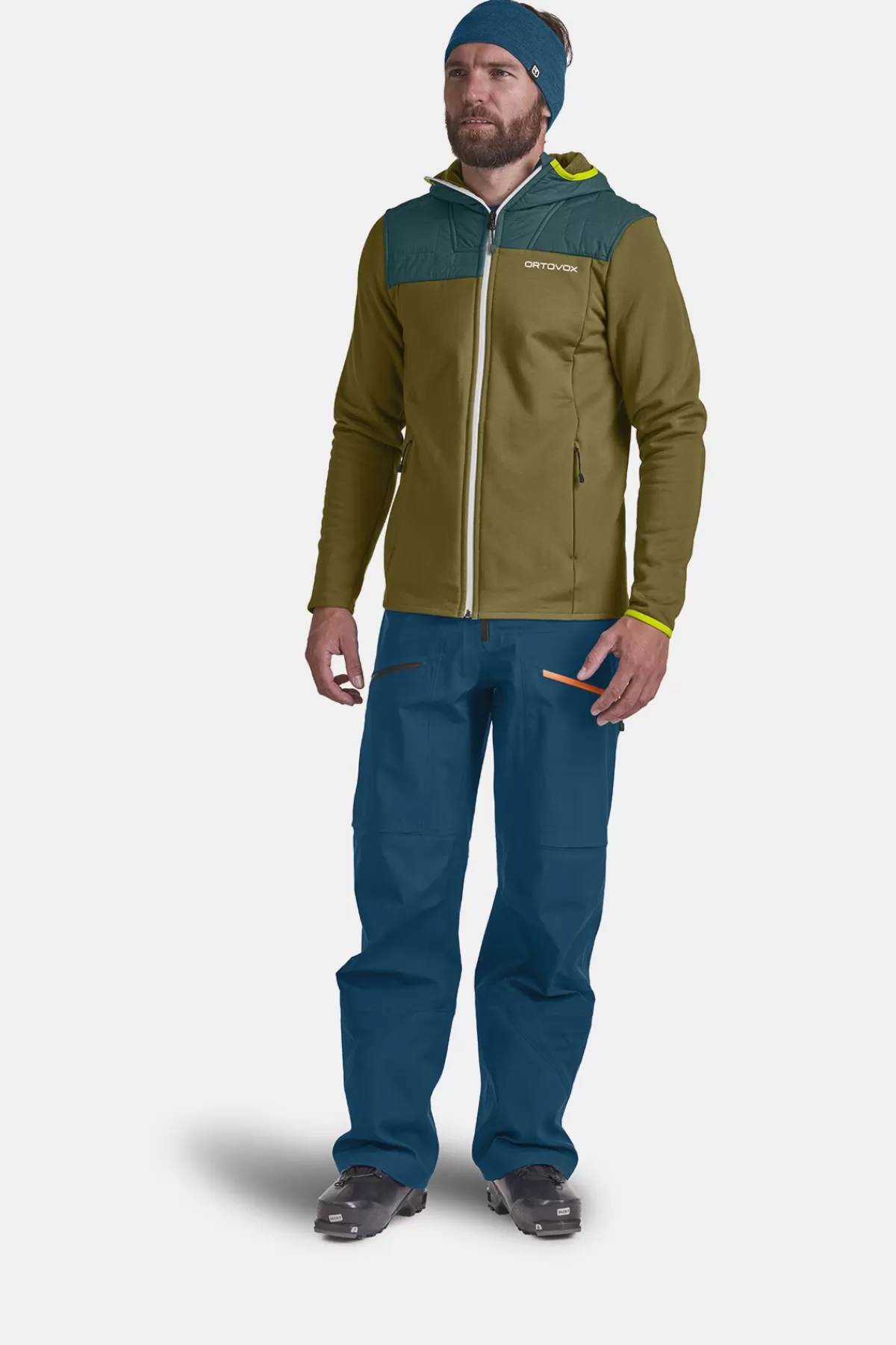 ORTOVOX FLEECE PLUS HOODY M greenmoss Shop