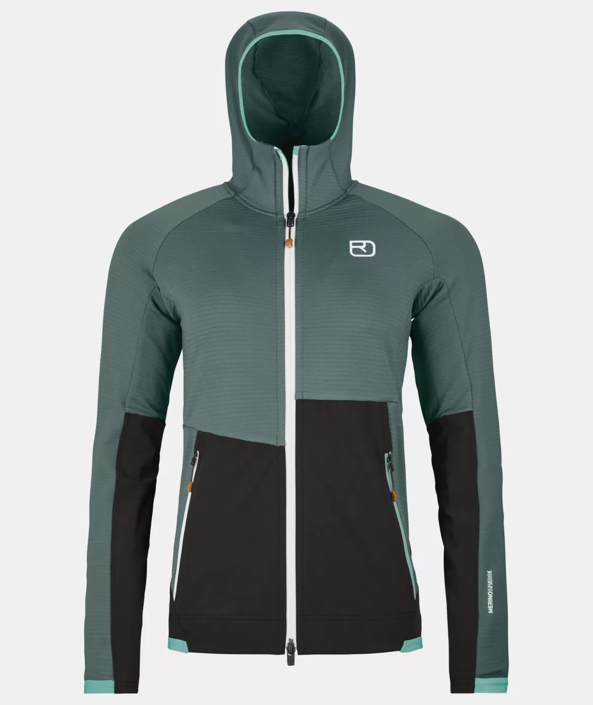 ORTOVOX FLEECE RIB HOODY W darkarcticgrey Sale