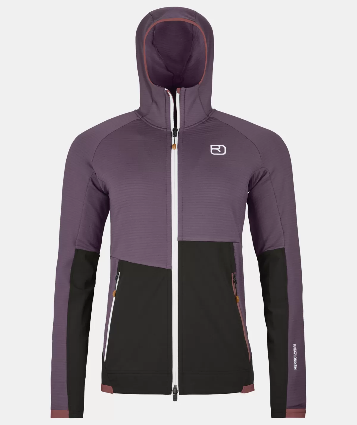 ORTOVOX FLEECE RIB HOODY W wildberry Discount
