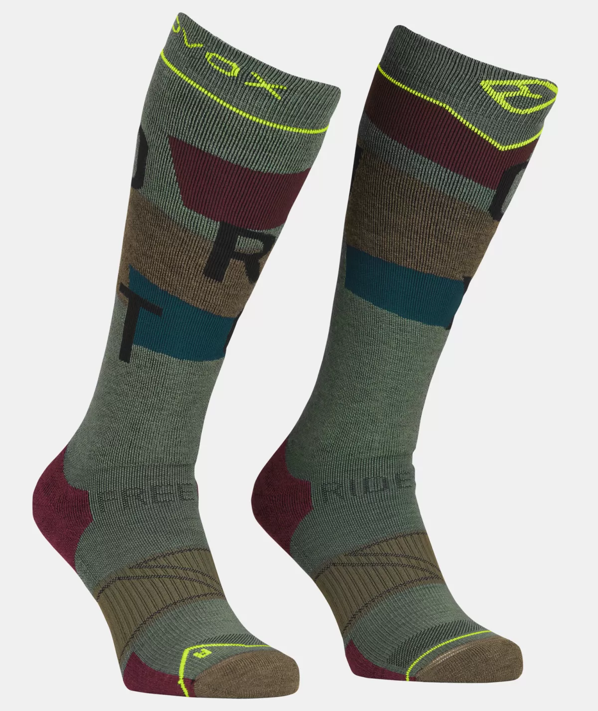 ORTOVOX FREERIDE LONG SOCKS COZY M wildherbs Best