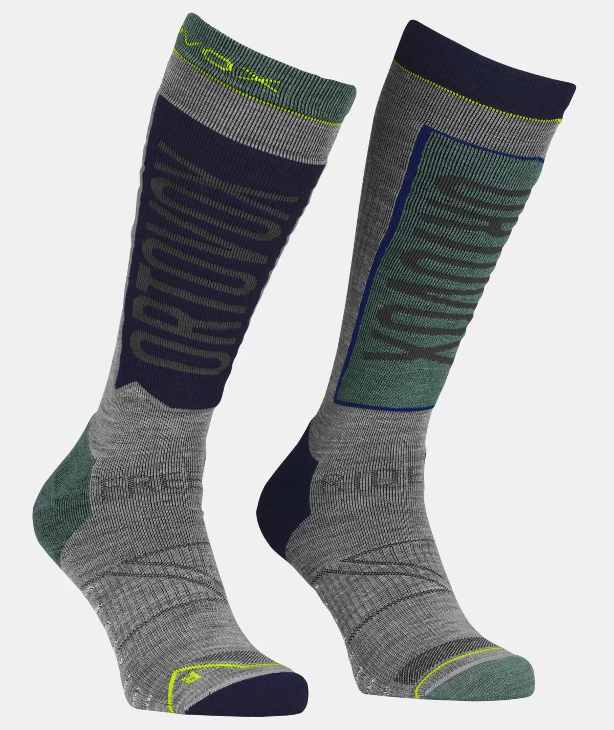 ORTOVOX FREERIDE LONG SOCKS M arcticgrey Store