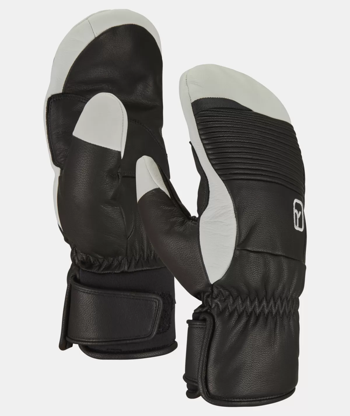 ORTOVOX FULL LEATHER MITTEN M blackraven Best Sale