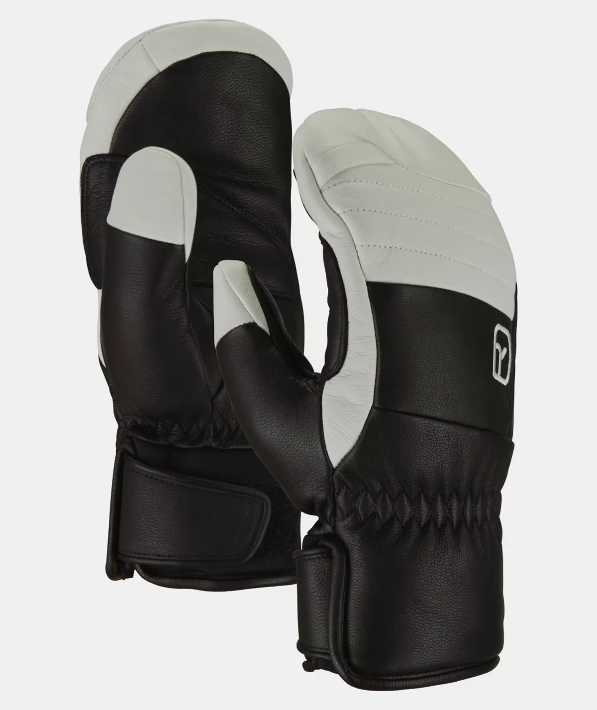 ORTOVOX FULL LEATHER MITTEN W blackraven Discount