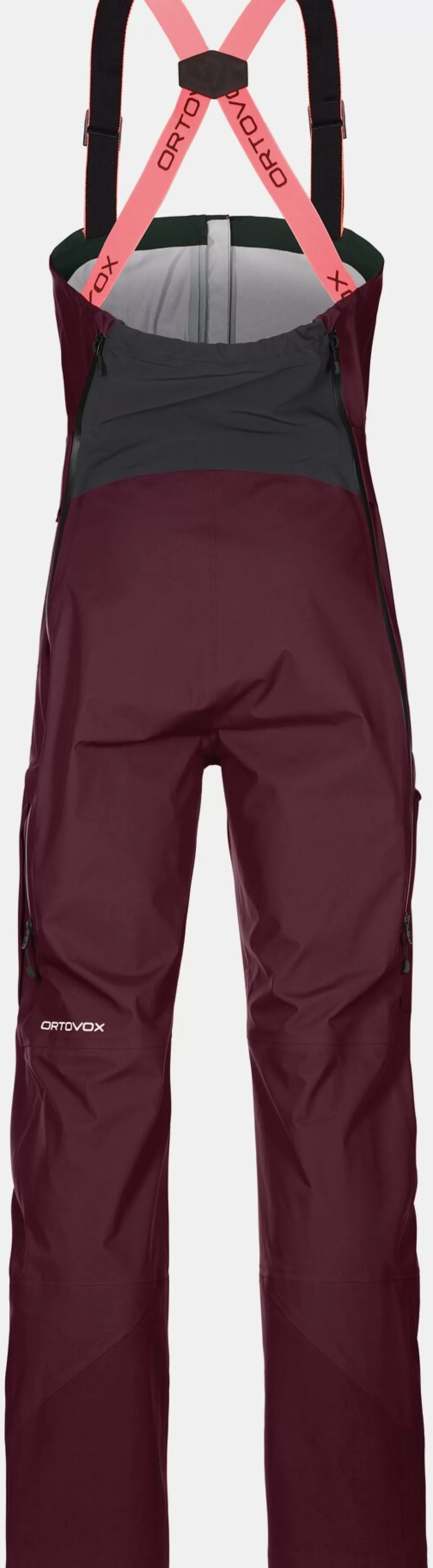 ORTOVOX 3L DEEP SHELL BIB PANTS W darkwine Sale
